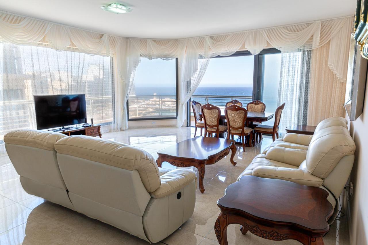 Beautiful Sea View Apartment สลีมา ภายนอก รูปภาพ